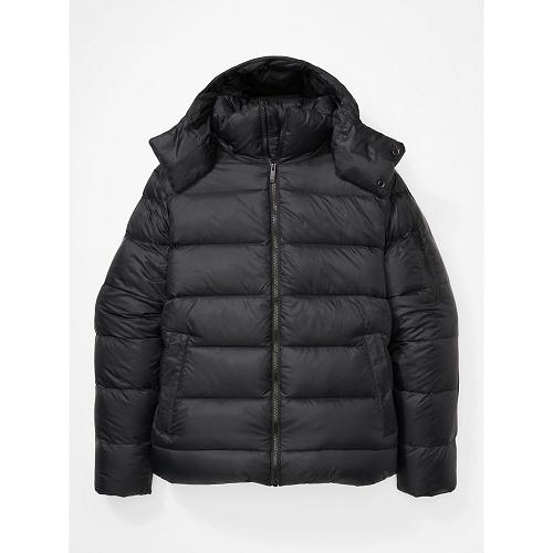 Marmot Stockholm Jackets - Mens Down Jacket Black CA9642380 Canada